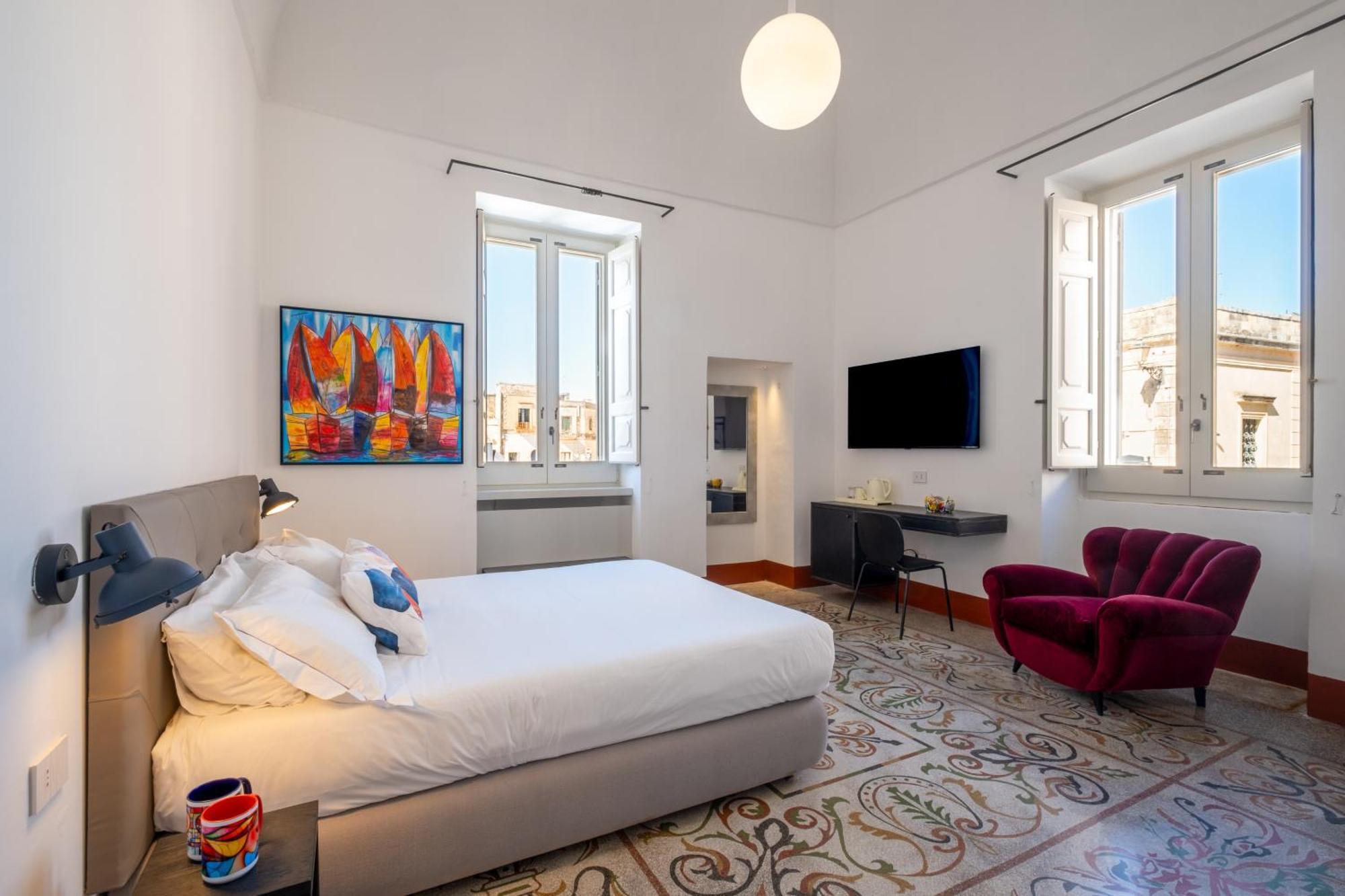 Dimora Del Vescovo Art Boutique Hotel ミネルヴィーノ・ディ・レッチェ エクステリア 写真