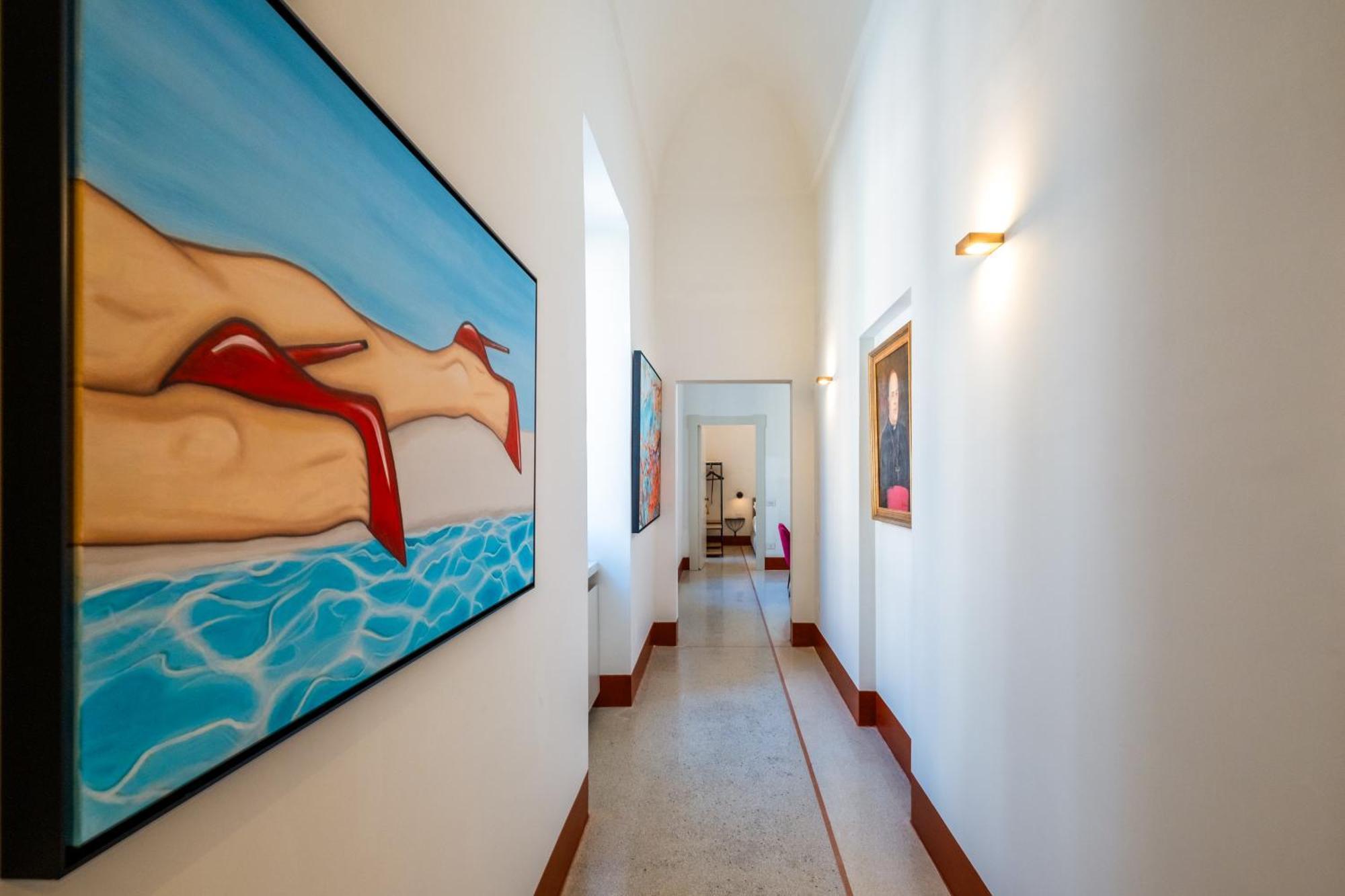 Dimora Del Vescovo Art Boutique Hotel ミネルヴィーノ・ディ・レッチェ エクステリア 写真